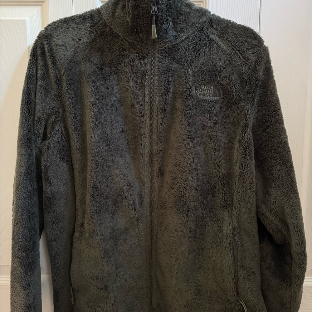 The North Face Olive Fleece Jacket
